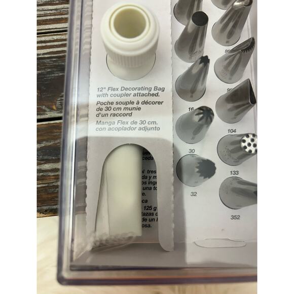 New 14 Piece Cake Decorating Set Ateco Cookie Baking - Picture 3 of 5